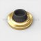 PVD Polished Brass Deltana Flush Mount Concave Bumper