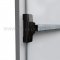 Falcon 19-V Exit Device in SP28 Finish Applied on Door 