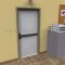 25-M Exit Device in 313AN Finish Applied on Door