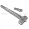 Falcon 25-R Rim Exit Device with Knob Trim in US26D Finish