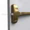 Falcon 25-R Rim Exit Device in US10 Finish Applied on Door