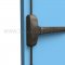 Falcon 25-V Exit Device in SP313 Finish Applied on Door