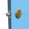 Falcon D200 Series Grade 2 Deadbolt D271 in US4 finish applied to interior door 