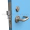 Falcon MA Series Sectional Lockset with Lever Sutro-Gala in US32D finish applied to interior door