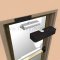 Falcon SC61 Standard Duty Overhead Door Closer Replacement Cylinder in 689 finish applied to interior door