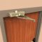 Falcon SC61 Standard Duty Overhead Door Closer Replacement Cover in 696 finish applied to interior door
