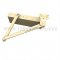 Falcon SC71 Series Door Closer with Heavy Duty Arm in Brass Finish