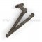 Falcon SC71 Overhead Door Closer Spring N Stop Hold Open arm in Dark Bronze finish
