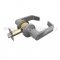 Falcon W Series Grade 2 Medium Duty Cylindrical Dane Lever with Small Rose in US26D finish