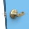 Falcon W Series Grade 2 Medium Duty Cylindrical Quantum Lever with standard Rose in 605 finish applied to interior door