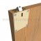 Falcon XX-C-WDC Top Latch in US3 Finish Applied on Wooden Door