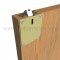 Falcon XX-C-WDC Exit Device Top Latch in US4 Finish Applied on Wooden Door