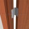 Hager AB7001/HAB7002, Swing Clear, Steel Hinge on a Wooden Door