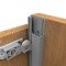 Hafele Clip-on Cover Strip for Front Guide Track, EKU Libra 20 H Applied