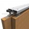 Hettich Grant 150E Sliding Door Hardware Installed in Bypass Application