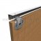 Hettich TopLine Grant 6053 Sliding Door Hardware Installed