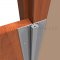 Roton 500-220 Continuous Geared, Light Duty Full Surface Hinge
