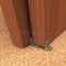 Hager 9614 Bypass Sliding Door Hardware Applied with 9353 Adjustable Door Guide