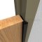 Ives 026XY Door Application (Black Aluminum)