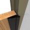 Ives 045XY Door Application (Black Aluminum)