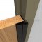 Ives 054XY Door Application (Black Aluminum)