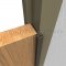 Ives 112HD Door Application (Dark Bronze Aluminum)