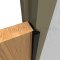 Ives 112XY Door Application (Black Aluminum)
