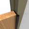 Ives 114XY Door Application (Black Aluminum)