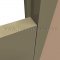 Markar EGC308 Stainless Steel Hinge Applied on Door