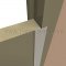 Markar EGT308 Stainless Steel Edge Guard Applied on Door