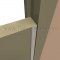 Markar EG308 Adjustable Edge Guard Applied on Door