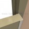 Markar EG308 Adjustable Edge Guard Applied on Door