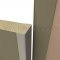 Markar EG308 Adjustable Edge Guard Applied on Door