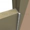 Markar FM200 Carbon Steel Hinge Applied on Door