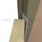 Markar FM3500 Edge Mount Security Hinge, Applied on Stainless Steel Door