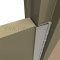Markar FMSC325 Stainless Steel Hinge Applied On Door