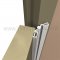 Markar FS102 Clear Aluminum Hinge Application