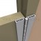 Markar FS201 Carbon Steel Hinge Applied on Door