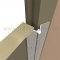 Markar FS3502 Security Hinge Applied on Door