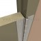 Markar FS910 Toilet Partition Hinge Applied On Door