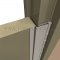 Markar HG310 Aluminum Hinge Applied on Door