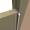 Markar HG3505 Security Hinge Applied on Door