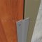 1392SP Security Astragal on a Wooden Door