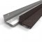 NGP 13V Door Shoe Sweep, L Shaped Aluminum Casing with .5" Vinyl Seal