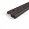 NGP 152S Door Gasket, .625" Aluminum Casing with .1875" Silicone Bulb Seal in DKB Finish