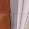NGP 152S Door Gasket, .625" Aluminum Casing with .1875" Silicone Bulb Seal in MIL Finish applied to frame of door