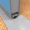 NGP 15N Door Shoe Sweep, U Shaped Aluminum Casing with a .5" Neoprene Seal for Hollow Metal Doors in Anodized Aluminum Finish