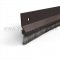NGP 161P Door Gasket, Military Grade Aluminum Casing with .3125" Wide Polypropylene Pile Seal in DKB Finish