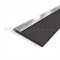 NGP 203 Door Sweep, 1.0625" Aluminum Casing with 2" Neoprene Seal in Anodized Aluminum Finish