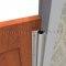 NGP 2248 Hinge Finger Guard on a Wooden Door